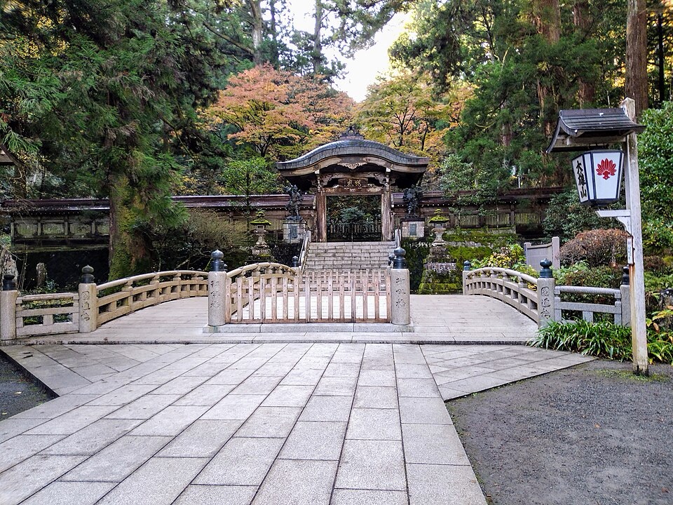 南足柄市の最乗寺（大雄山最乗寺）の境内